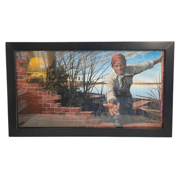 Harriet Tubman Framed Artwork by M. Rosato - Picture 1 of 11